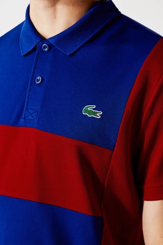 Polo Slim fit - Bleu roi et rouge