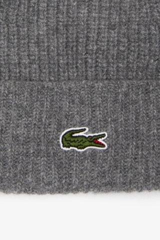 Bonnet en laine - Gris foncé chiné