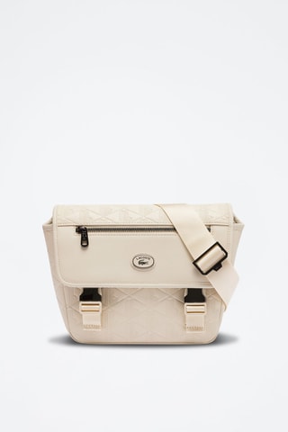 Sac bandoulière en cuir - Ecru