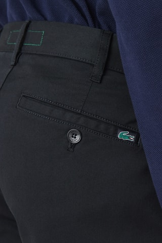 Chino slim en coton biologique - Noir