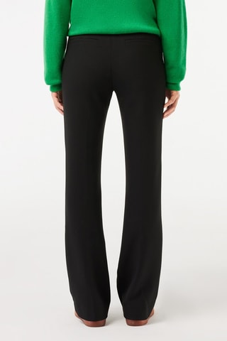 Pantalon flare taille haute - Noir