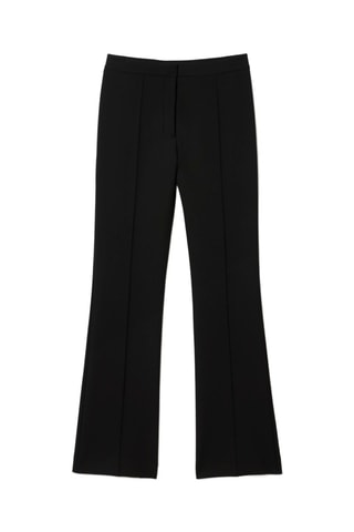 Pantalon flare taille haute - Noir