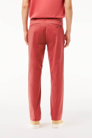 Pantalon slim en coton biologique - Rouge