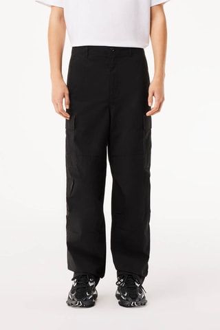 Pantalon relaxed straight fit - Noir