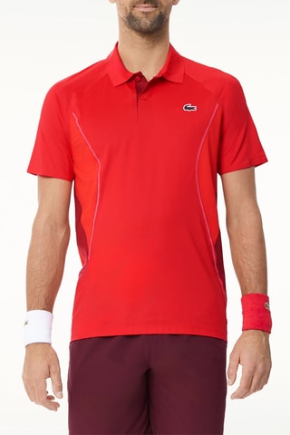 Polo regular ultra-dry x Novak Djokovic de tennis - Rouge