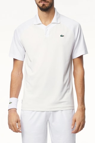 Polo slim ultra-dry x Daniil Medvedev de tennis - Blanc