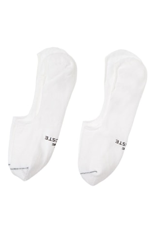 Socquettes en coton biologique - Blanc