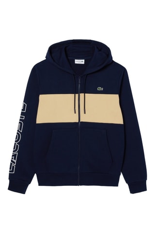 Sweat classic fit à capuche - Bleu marine