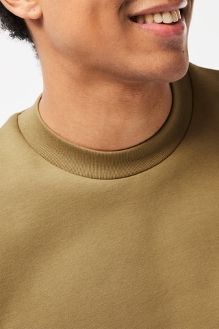 Sweat classic fit - Marron