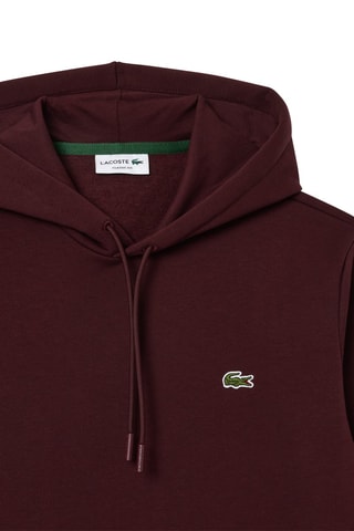 Sweat à capuche classic fit - Bordeaux