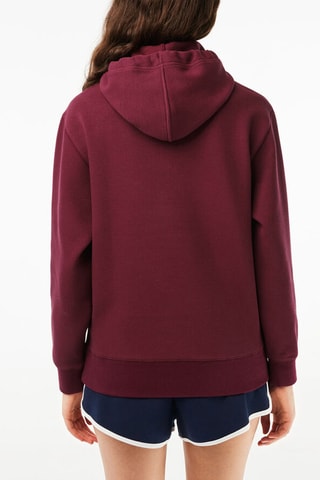 Sweat à capuche - Bordeaux