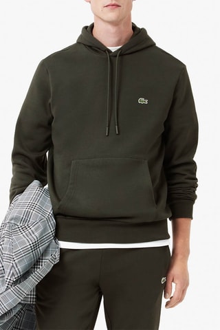 Sweat en coton biologique classic fit - Marron foncé