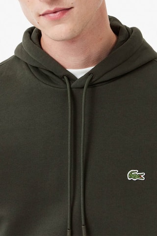 Sweat en coton biologique classic fit - Marron foncé