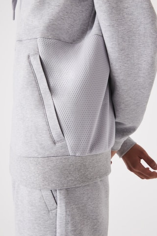 Sweat à capuche classic fit - Gris clair