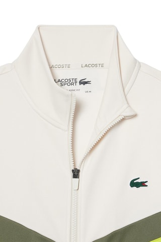 Sweat de tennis classic fit - Ecru et kaki