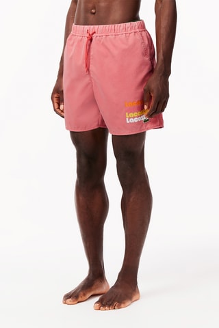 Short de bain - Vieux rose
