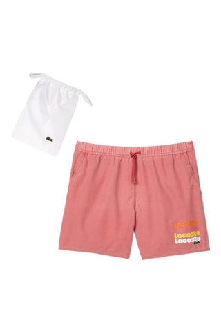 Short de bain - Vieux rose