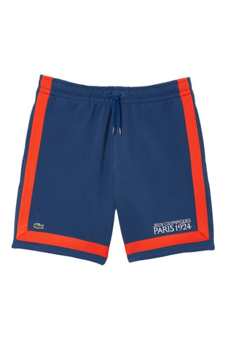 Short en coton biologique Jeux Olympiques 1924 - Bleu