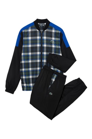 Veste et jogging regular Lacoste Tennis - Bleu et noir