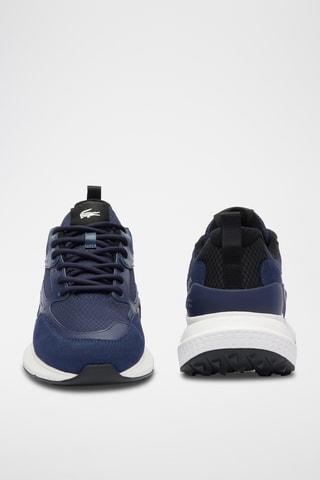 Baskets en nubuck L003 Evo - Bleu marine
