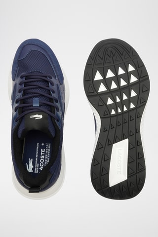 Baskets en nubuck L003 Evo - Bleu marine