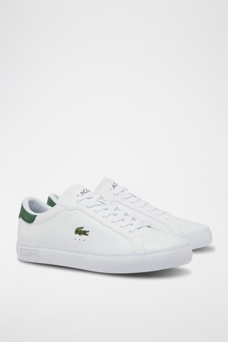 Baskets en cuir Powercourt  - Blanc