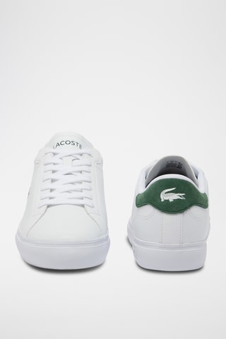 Baskets en cuir Powercourt  - Blanc