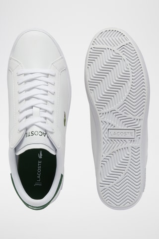 Baskets en cuir Powercourt  - Blanc