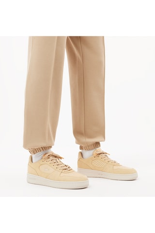 Baskets  en cuir et nubuck L001 Set - Beige