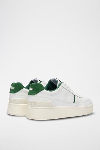 Baskets en cuir et nubuck Aceclip Premium - Blanc