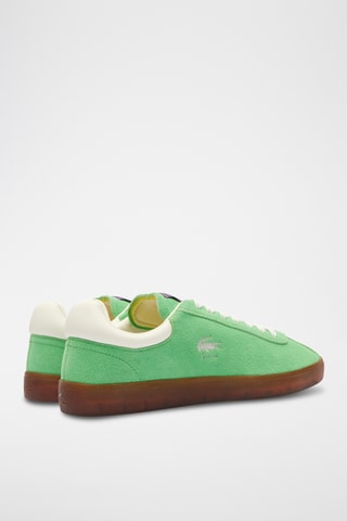Baskets en nubuck Baseshot - Vert clair