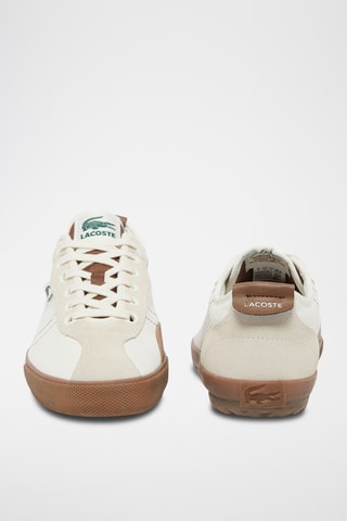 Baskets en nubuck Backslam  - Ecru