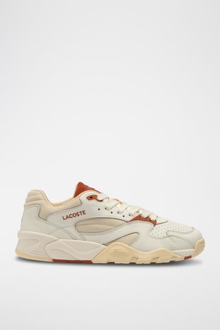 Baskets en cuir Game Trainer - Ecru