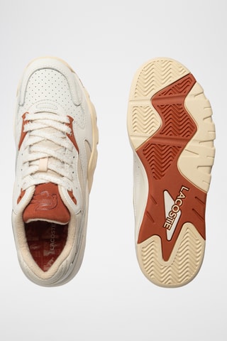 Baskets en cuir Game Trainer - Ecru