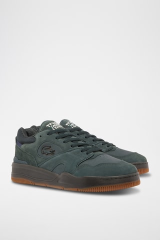 Baskets en cuir Lineshot - Vert foncé