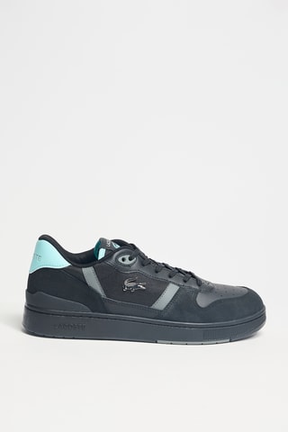Baskets en cuir T-Clip - Bleu marine