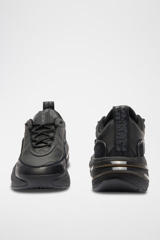Baskets en cuir et nubuck Audyssor - Gris foncé