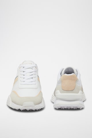 Baskets L-Spin Deluxe - Blanc et rose