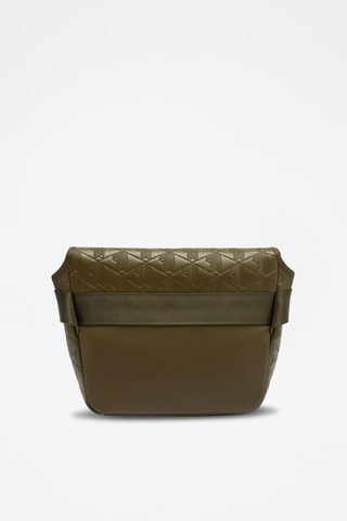 Sac bandoulière en cuir - Kaki