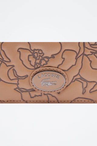 Portefeuille en cuir - Camel et gris