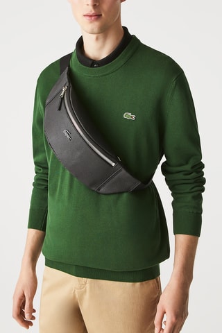 Sac banane en cuir Chantaco - Noir