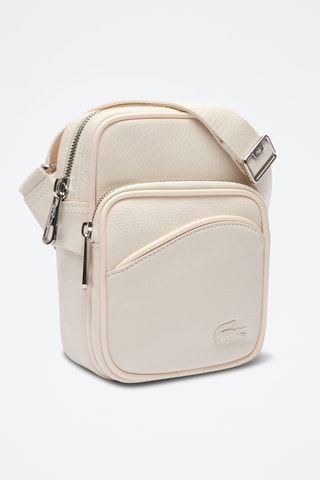 Sac bandoulière en cuir Angy - Ecru