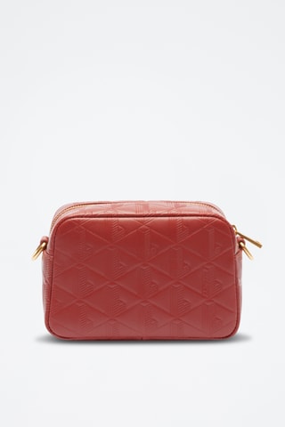 Sac bandoulière en cuir Maheki - Bordeaux