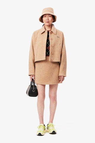 Bob en laine vierge - Beige