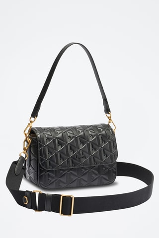 Sac bandoulière en cuir Maheki - Noir