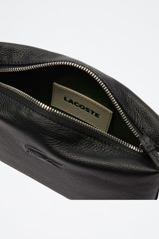 Sac porté épaule en cuir City Court - Noir