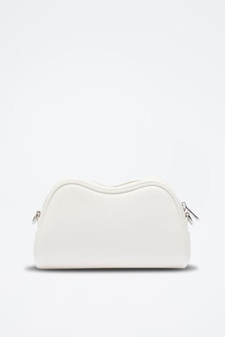 Sac bandoulière en cuir Lora - Blanc