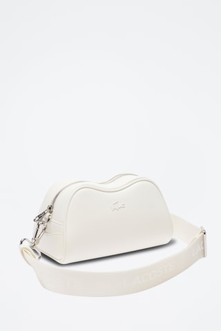 Sac bandoulière en cuir Lora - Blanc
