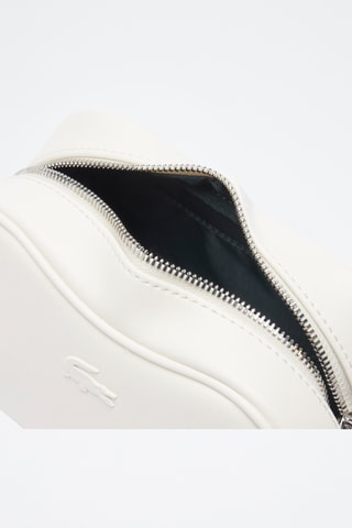 Sac bandoulière en cuir Lora - Blanc