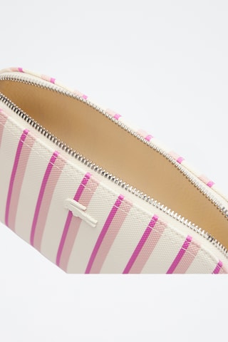 Pochette Anna - Blanc et rose